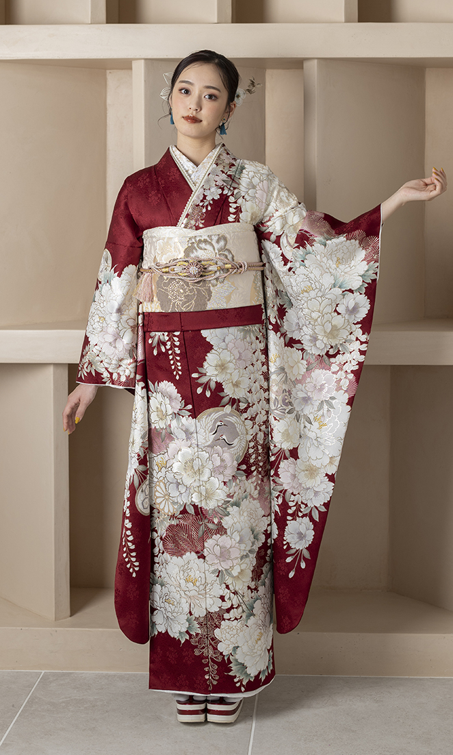 ◾️極上の赤辻が花、盛金加工、金彩加工、豪華銀通し地フルセット