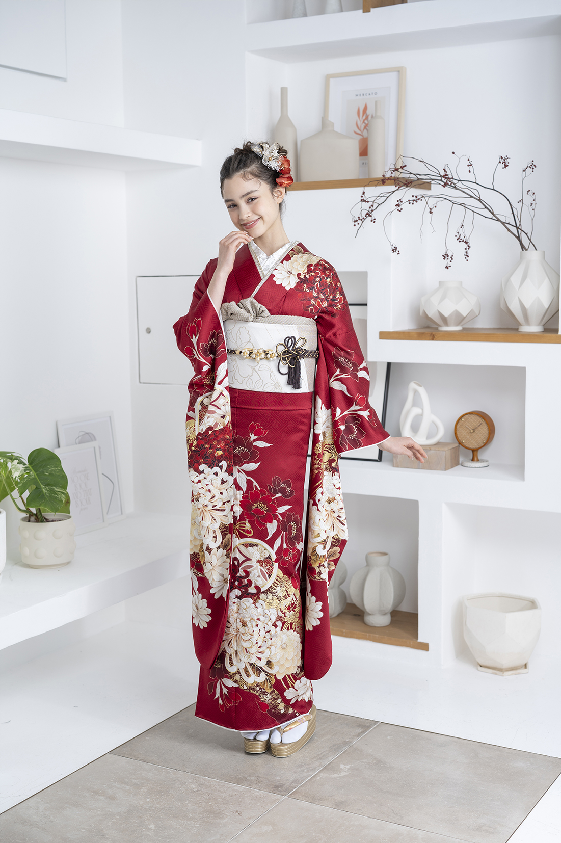 赤 | 呉服店・振袖「久し屋」（静岡県）